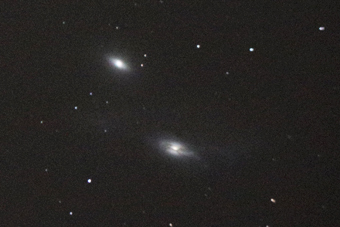 NGC4035 und NGC4038 als Live-Foto