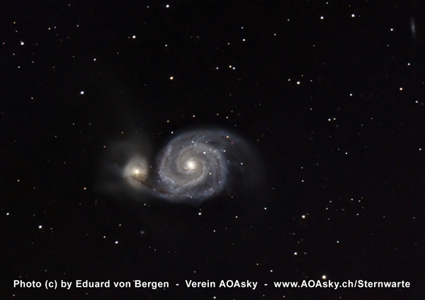 Whirlpool M51 + NGC5195